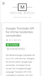 Mobile Screenshot of dieletztedomain.de